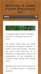 Mobile Screenshot of mlforestresources.com